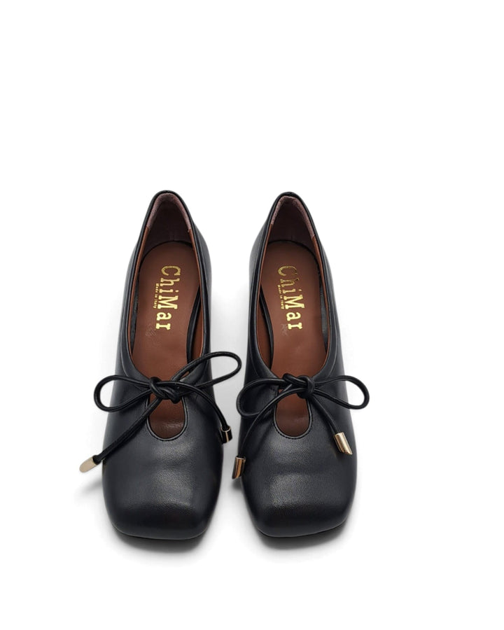 Décolleté Selene Pelle Nero