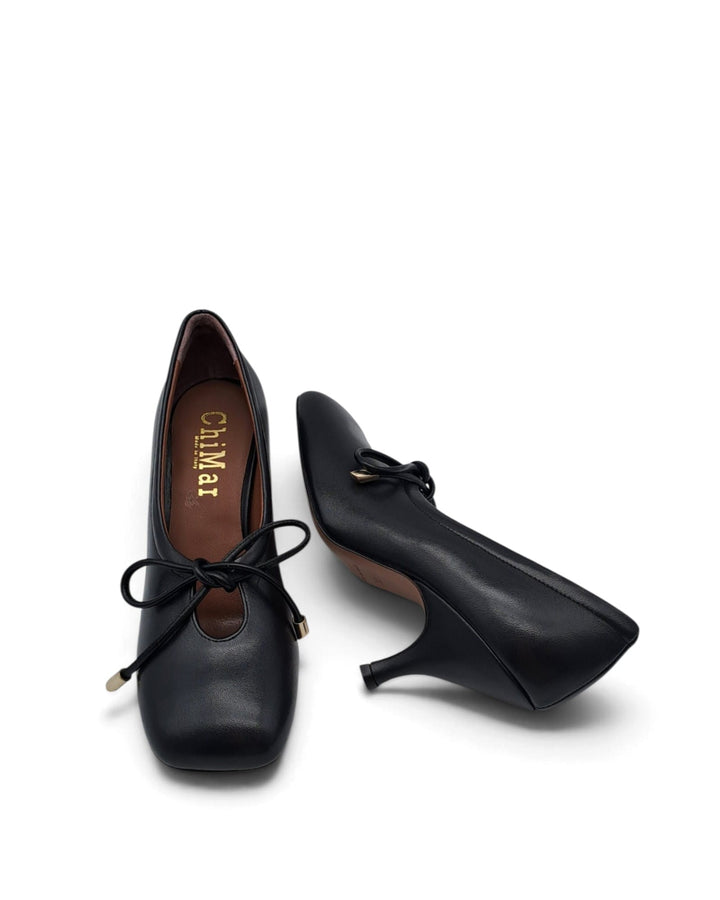 Décolleté Selene Pelle Nero