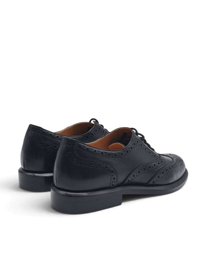 Stringate  Paris Pelle  Nero
