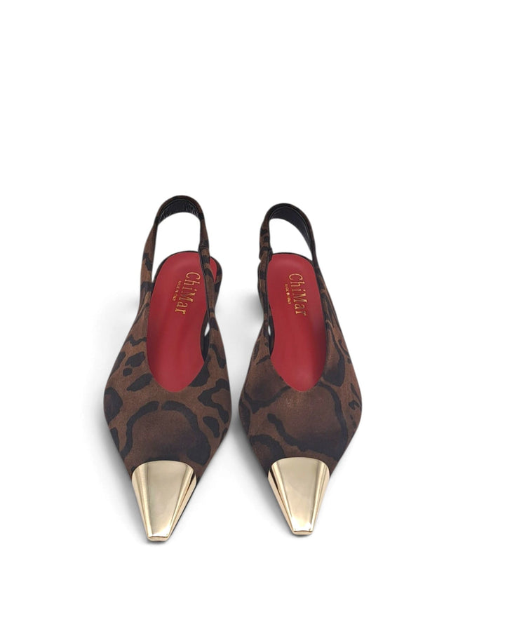 Claudia Wash Platinum Slingback