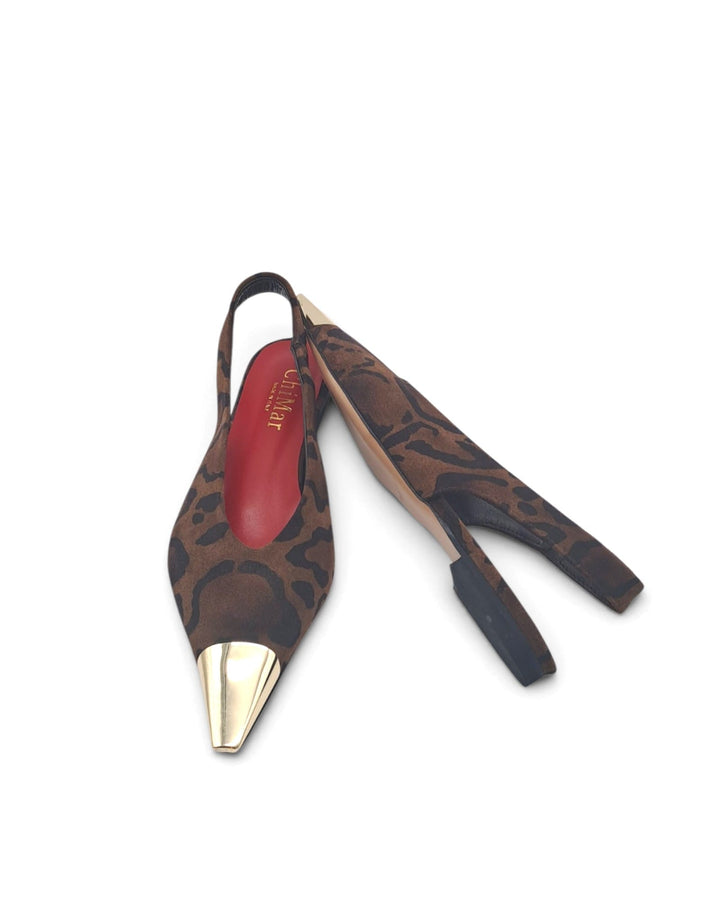 Claudia Wash Platinum Slingback