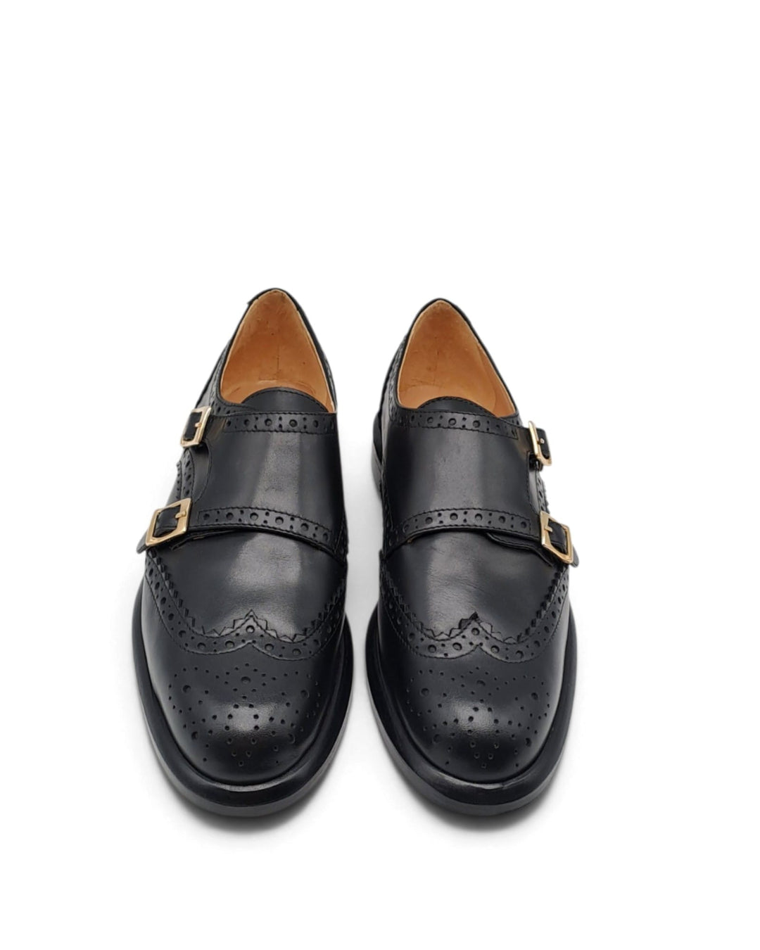 Mocassino Paris Doppia Fibbia Vitello  Nero