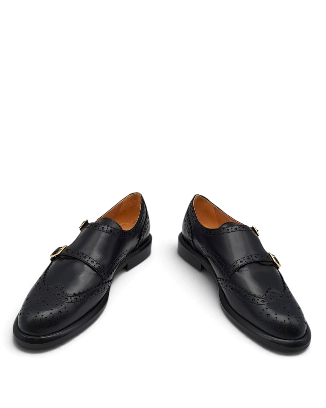 Mocassino Paris Doppia Fibbia Vitello  Nero