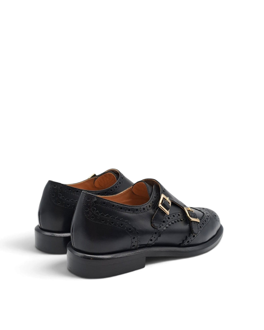 Mocassino Paris Doppia Fibbia Vitello  Nero