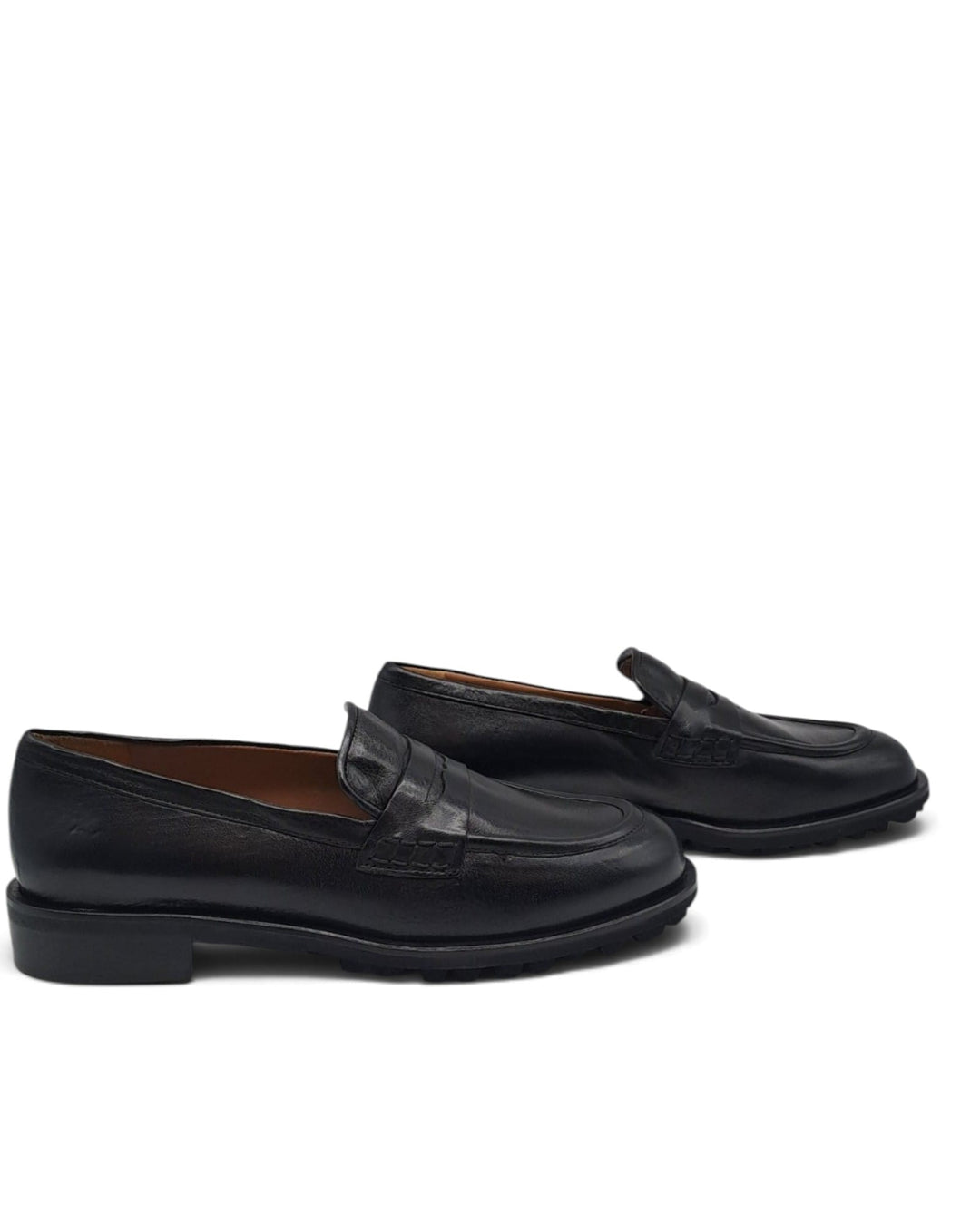 Nancy Cocco Black Moccasin