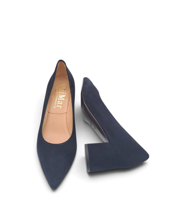 Slingback Amber Nappa Blue T6