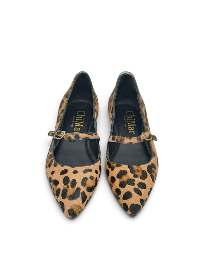 Mary Jane Madrid Cavallino Leopard
