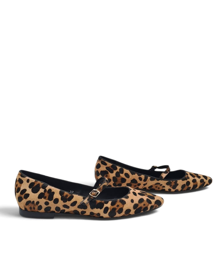 Mary Jane Madrid Cavallino Leopard