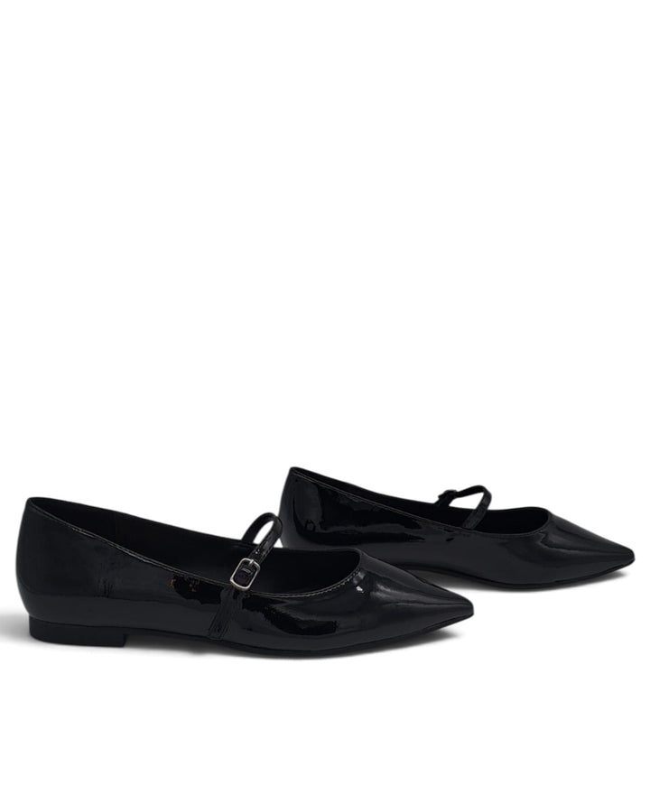 Mary Jane Madrid Black Paint
