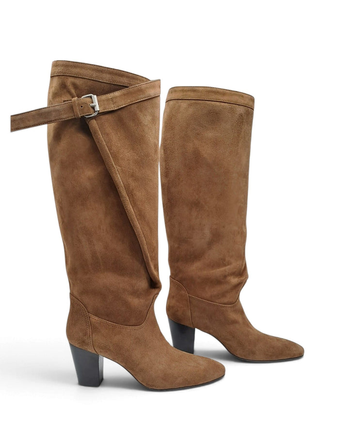 Stivale  Doris Camoscio Marrone