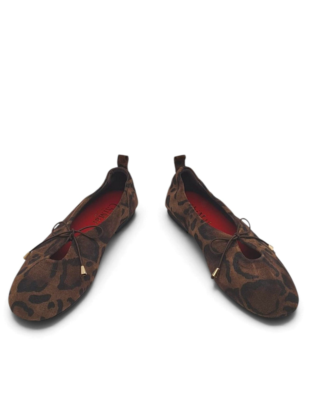 Ballerina Fiocco   Love   Camoscio Leopard
