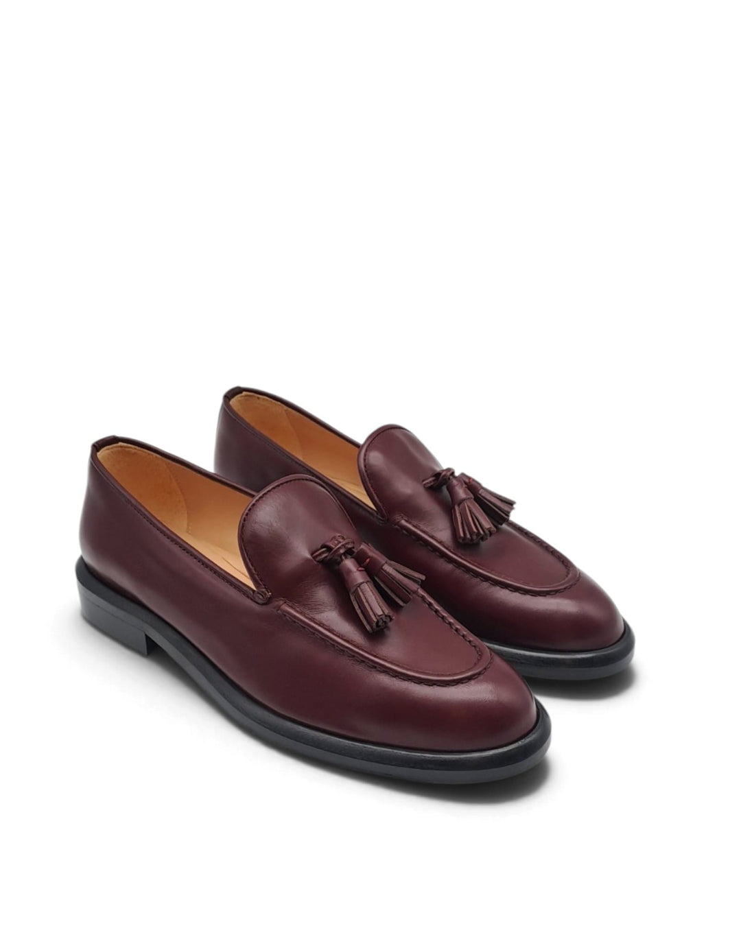 Paris Tassel Moccasin Aegean Wine