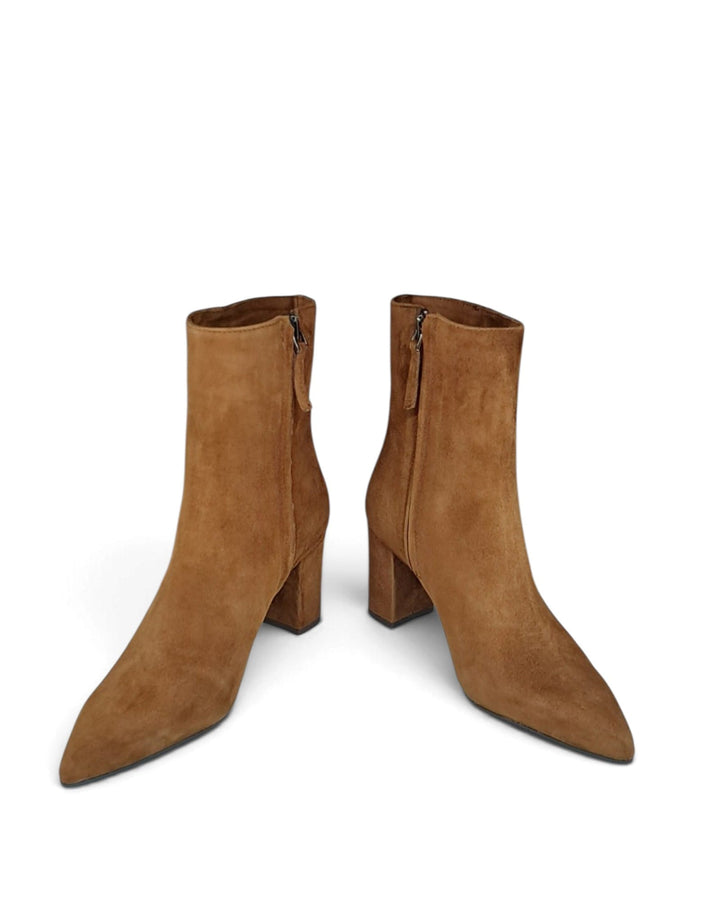 Dafne Nappa Black Texan