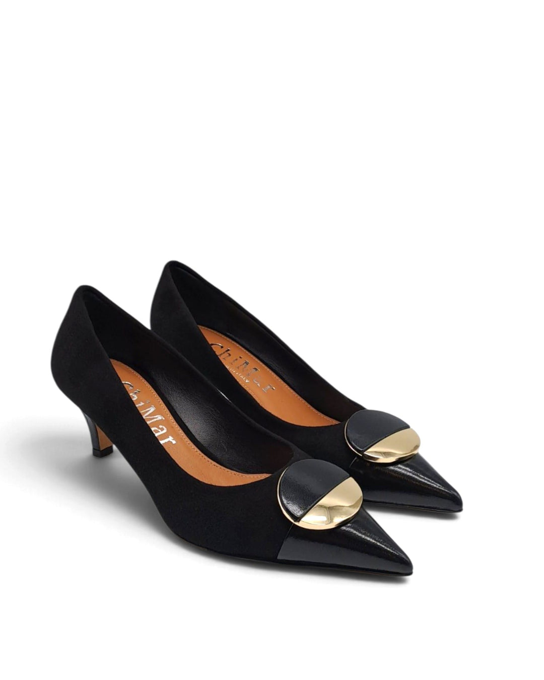Décolleté Céline Camoscio Nero