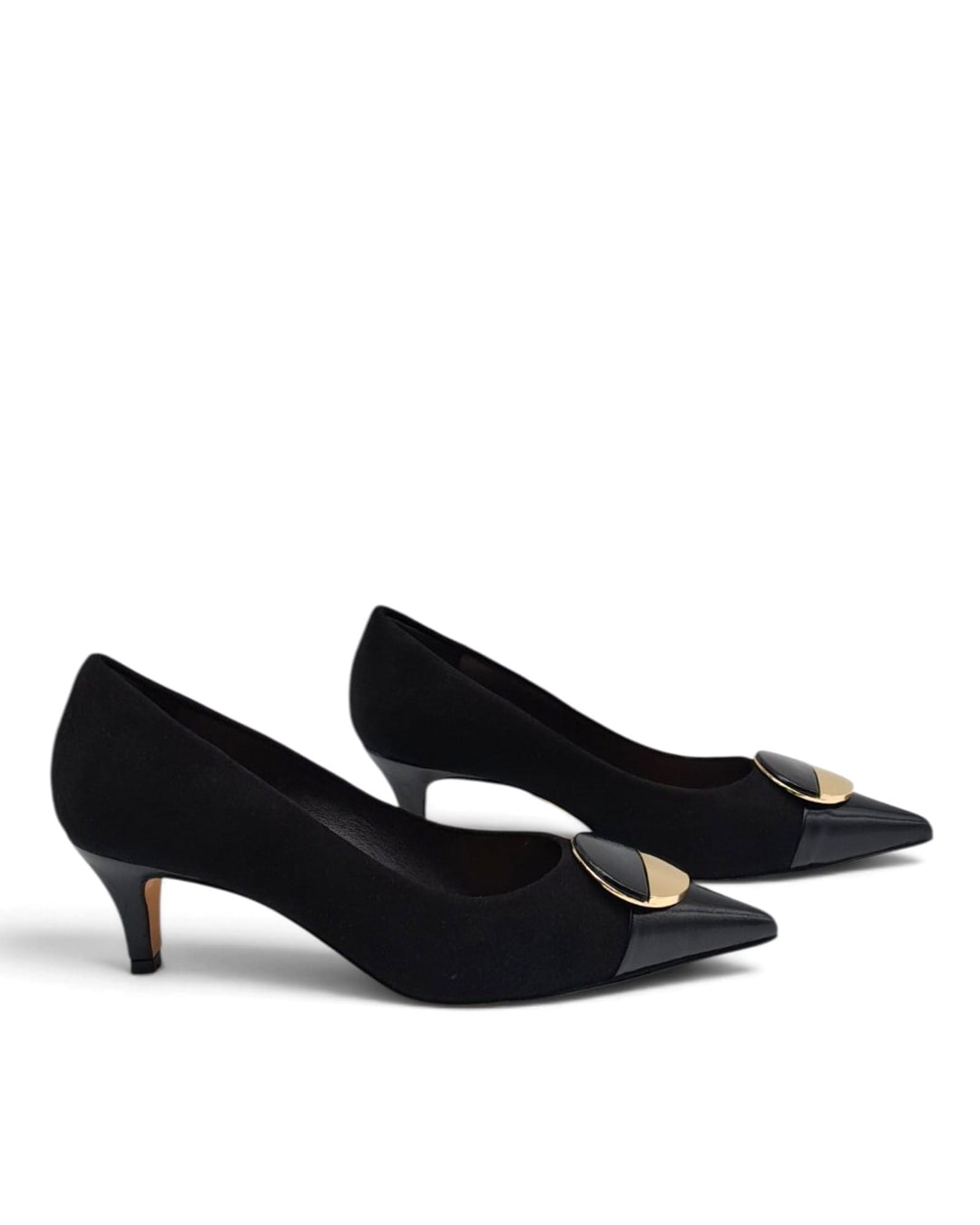 Décolleté Céline Camoscio Nero