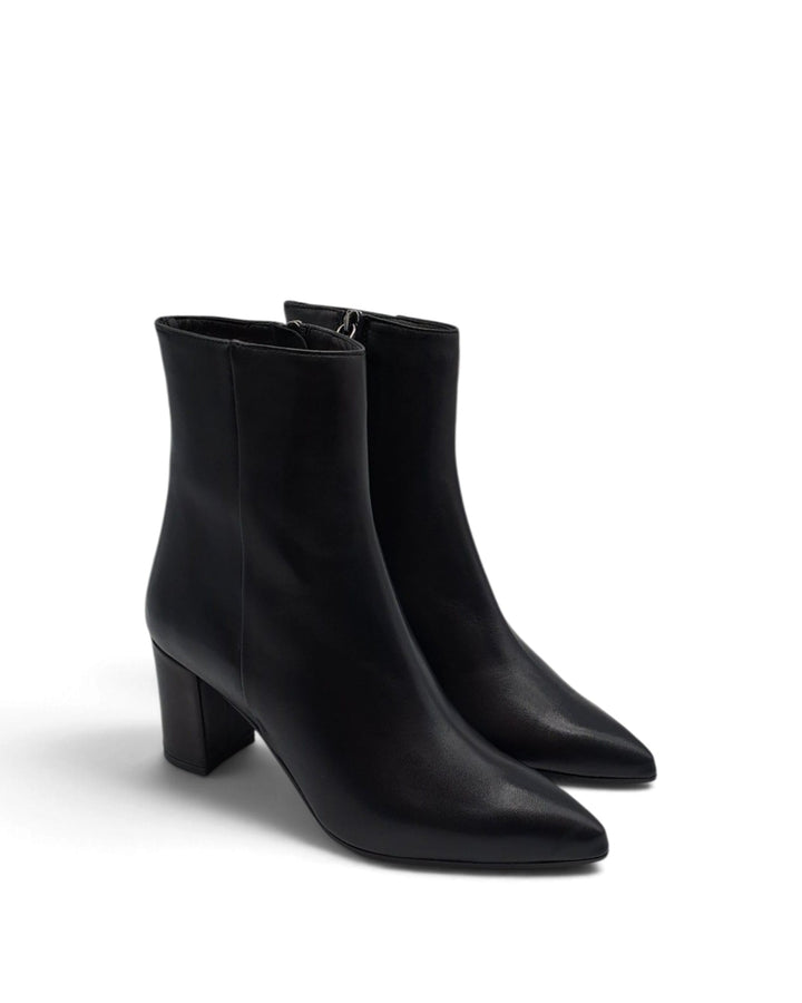 Dafne Nappa Black Texan