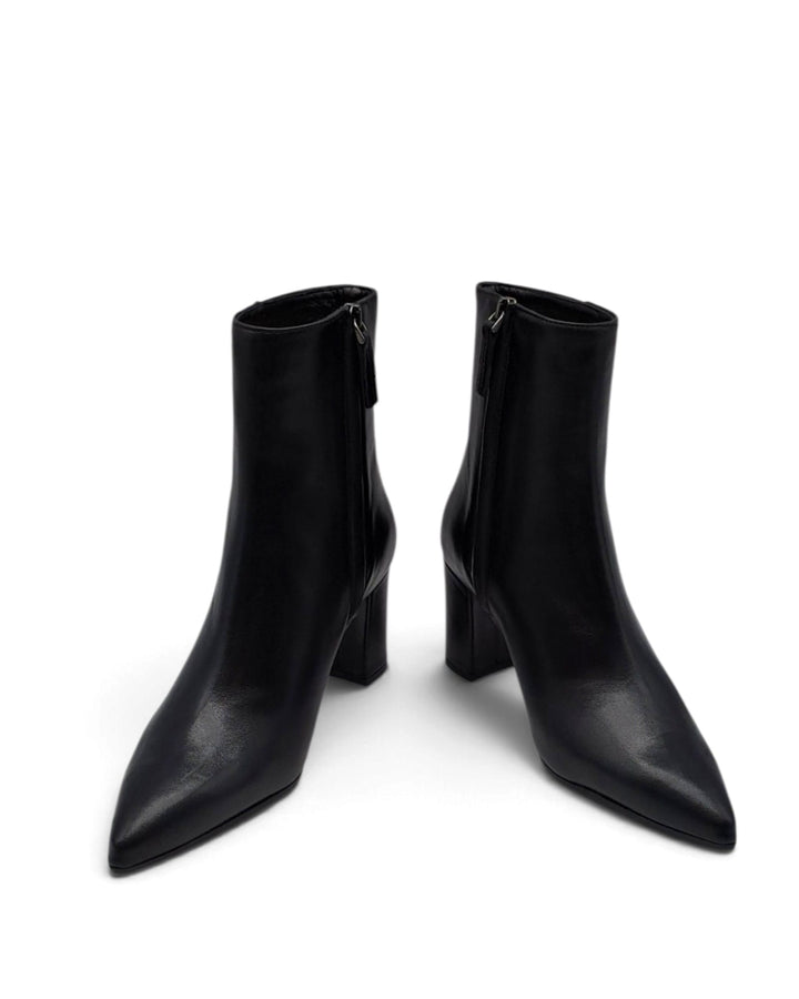 Dafne Nappa Black Texan