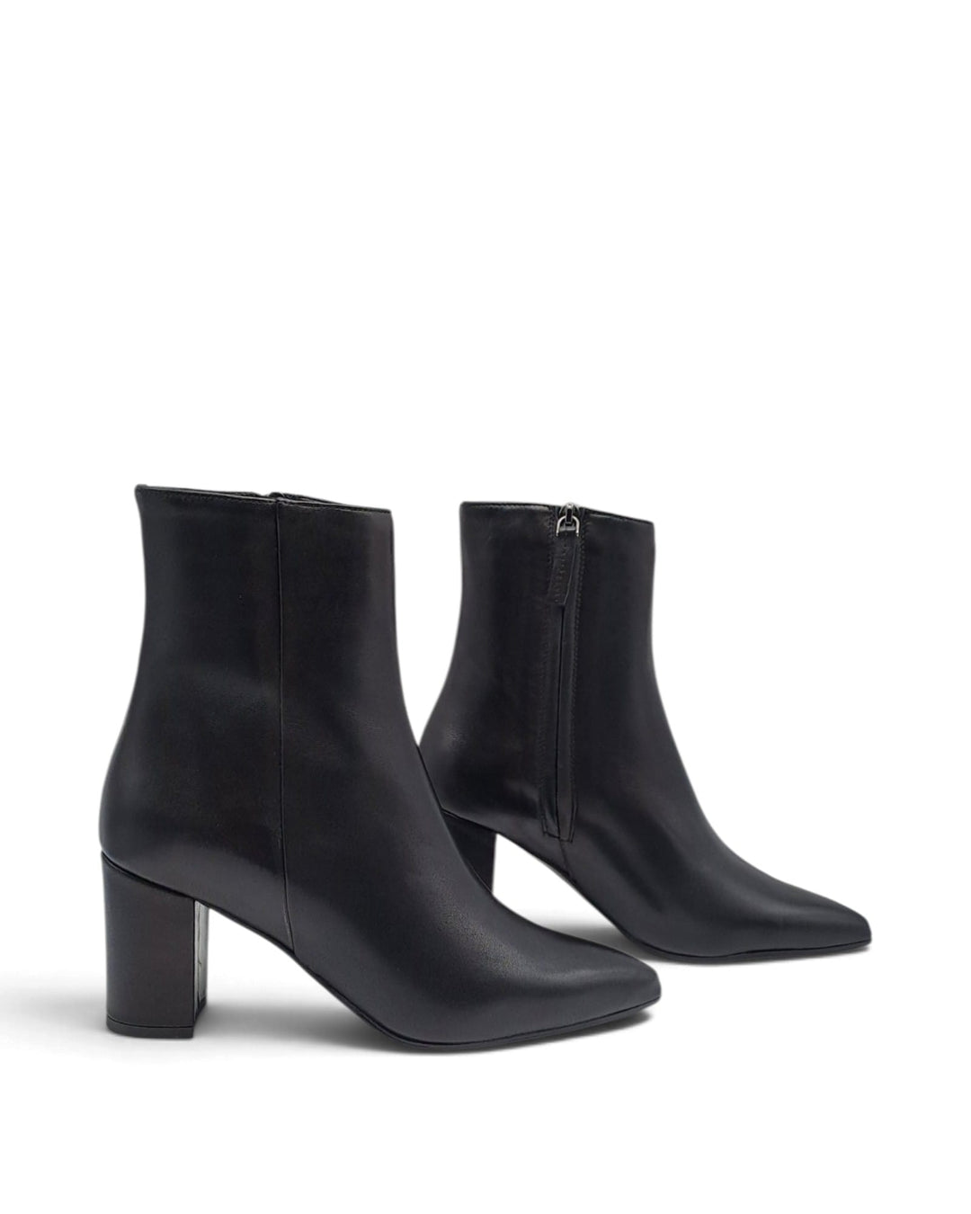 Dafne Nappa Black Texan