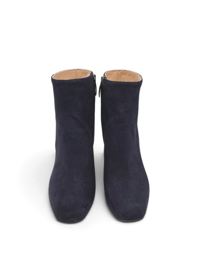 Cosmo Ankle Boot in Blue Suede