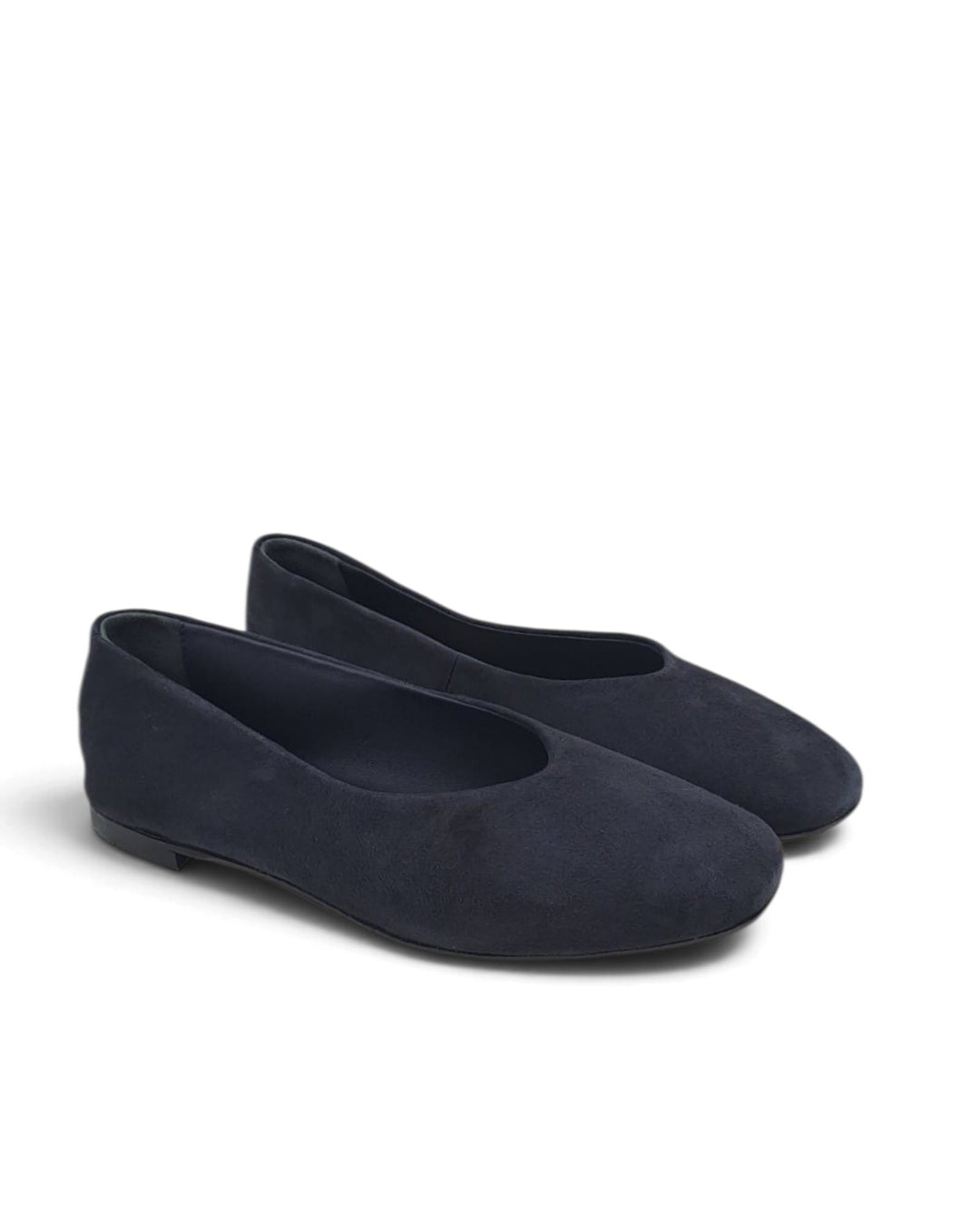 Ballerina Gaia Camoscio Blu Avio