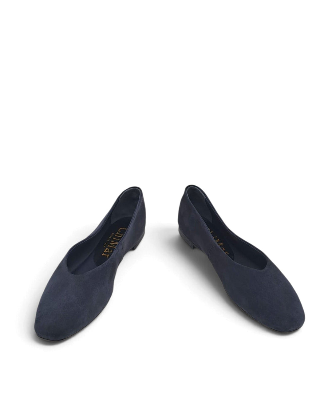 Ballerina Gaia Camoscio Blu Avio