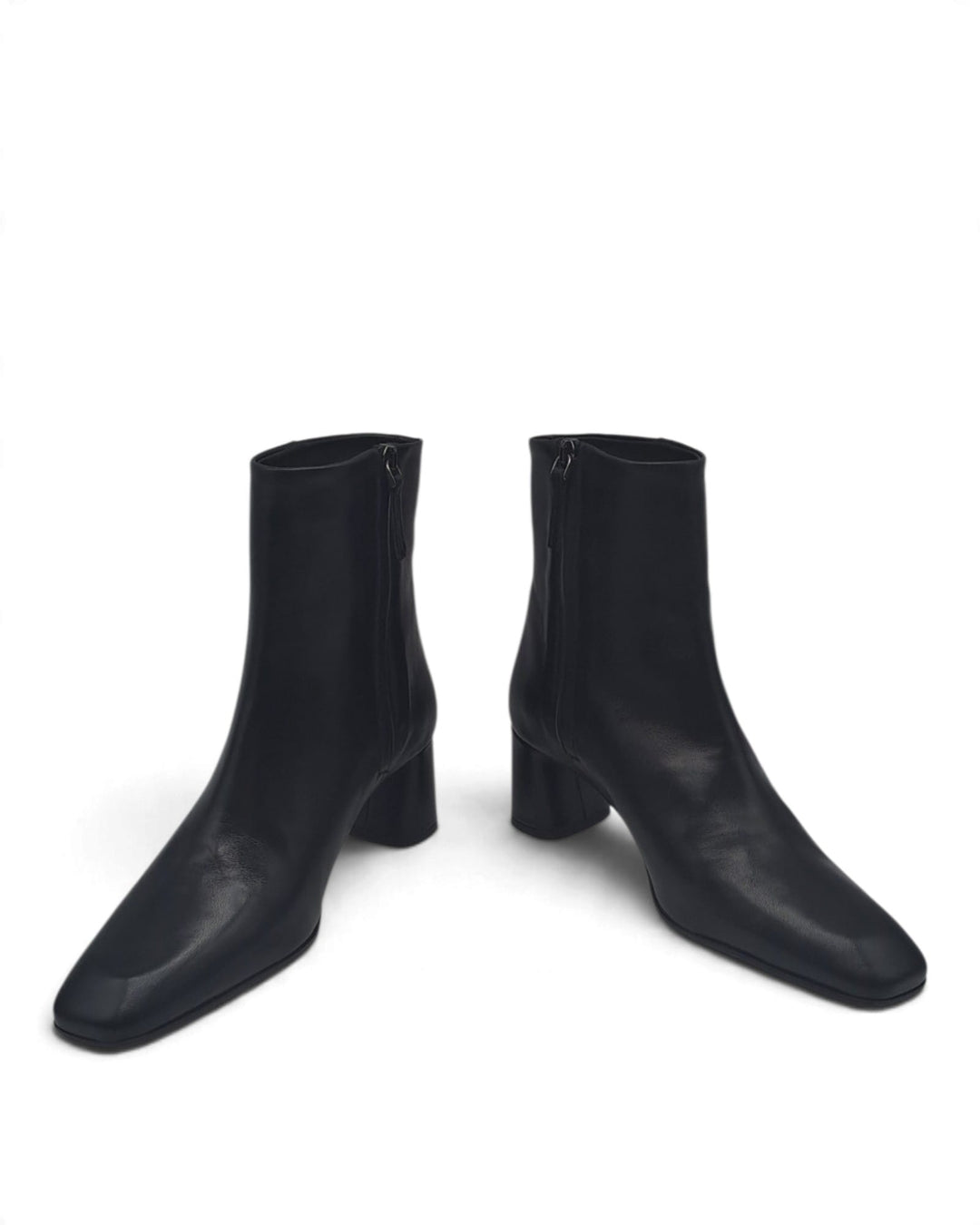 Chiara Nappa Black Ankle Boot