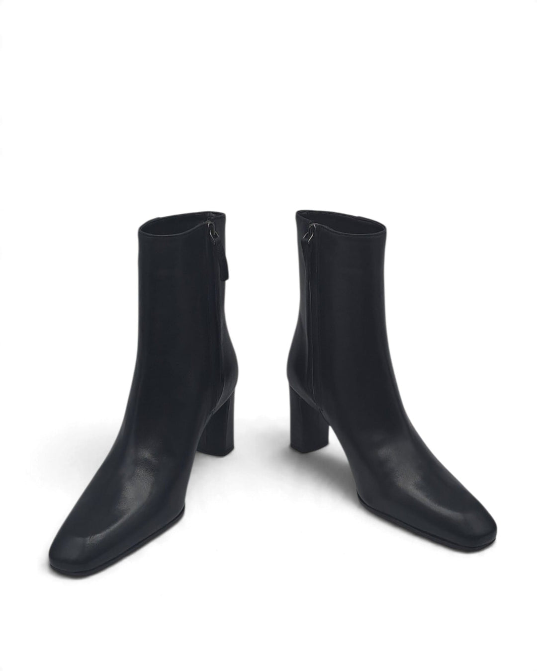 Chiara Nappa Black Ankle Boot
