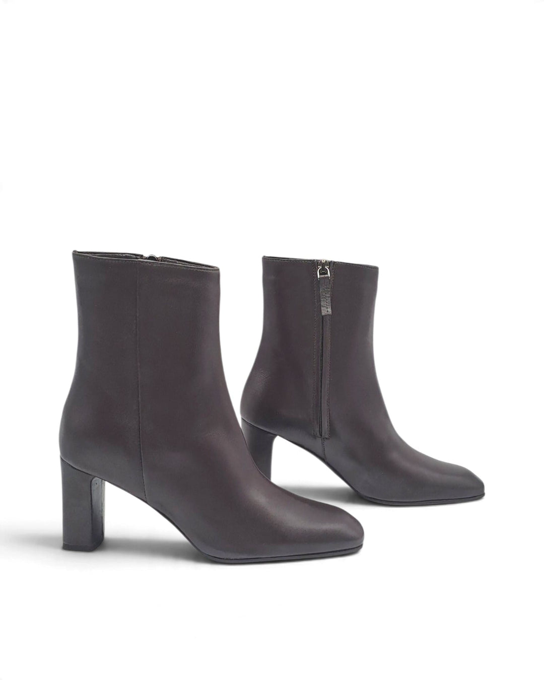 Chiara Nappa Black Ankle Boot