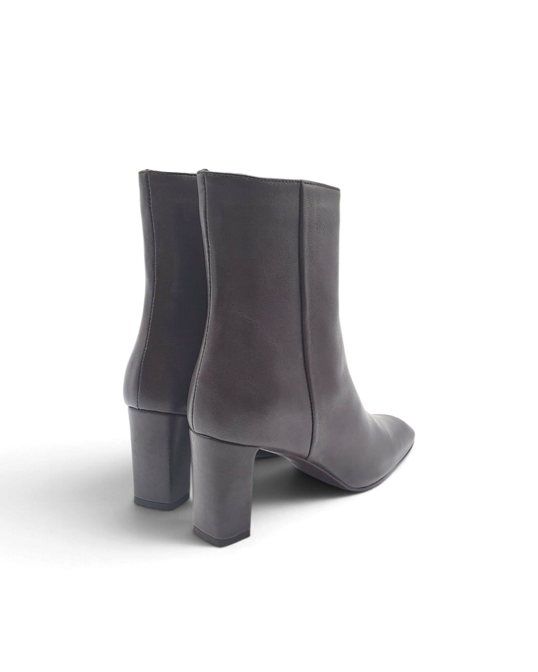 Chiara Nappa Black Ankle Boot