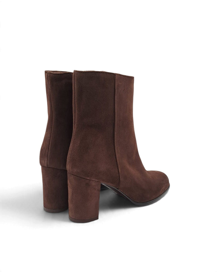 Chiara Nappa Black Ankle Boot
