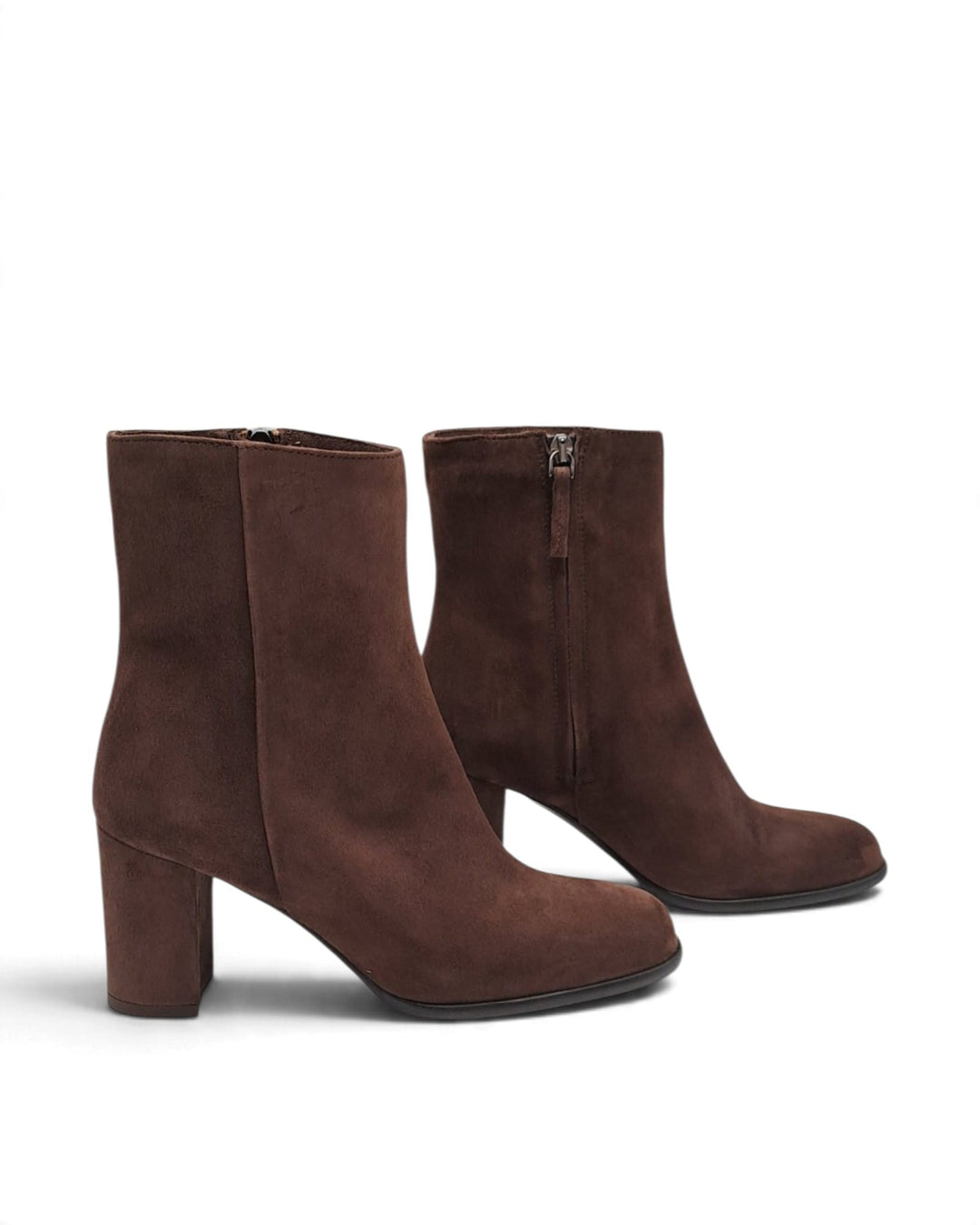 Chiara Nappa Black Ankle Boot