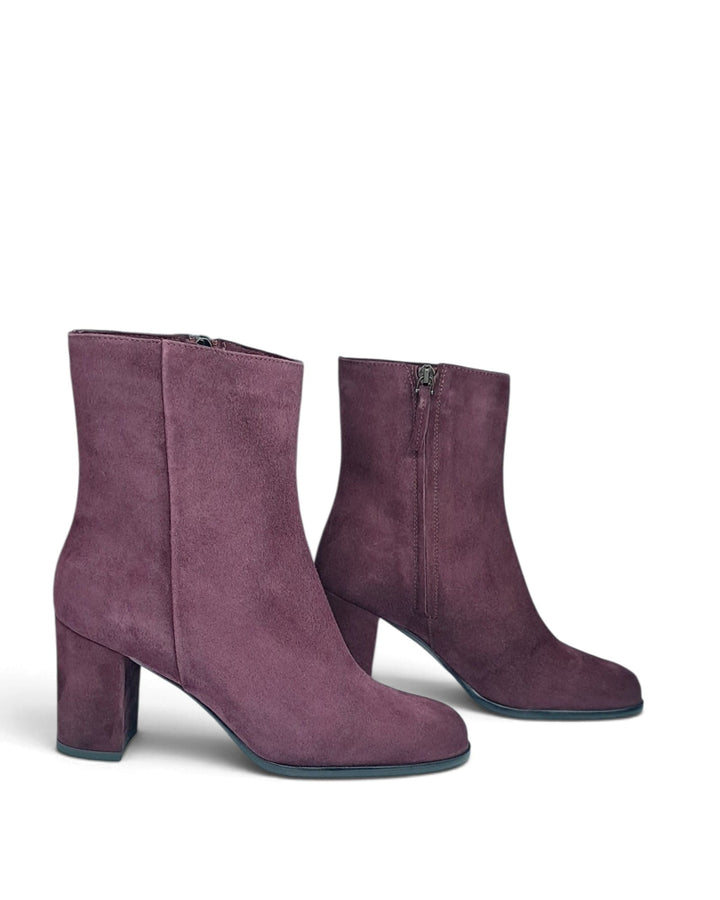 Chiara Nappa Black Ankle Boot