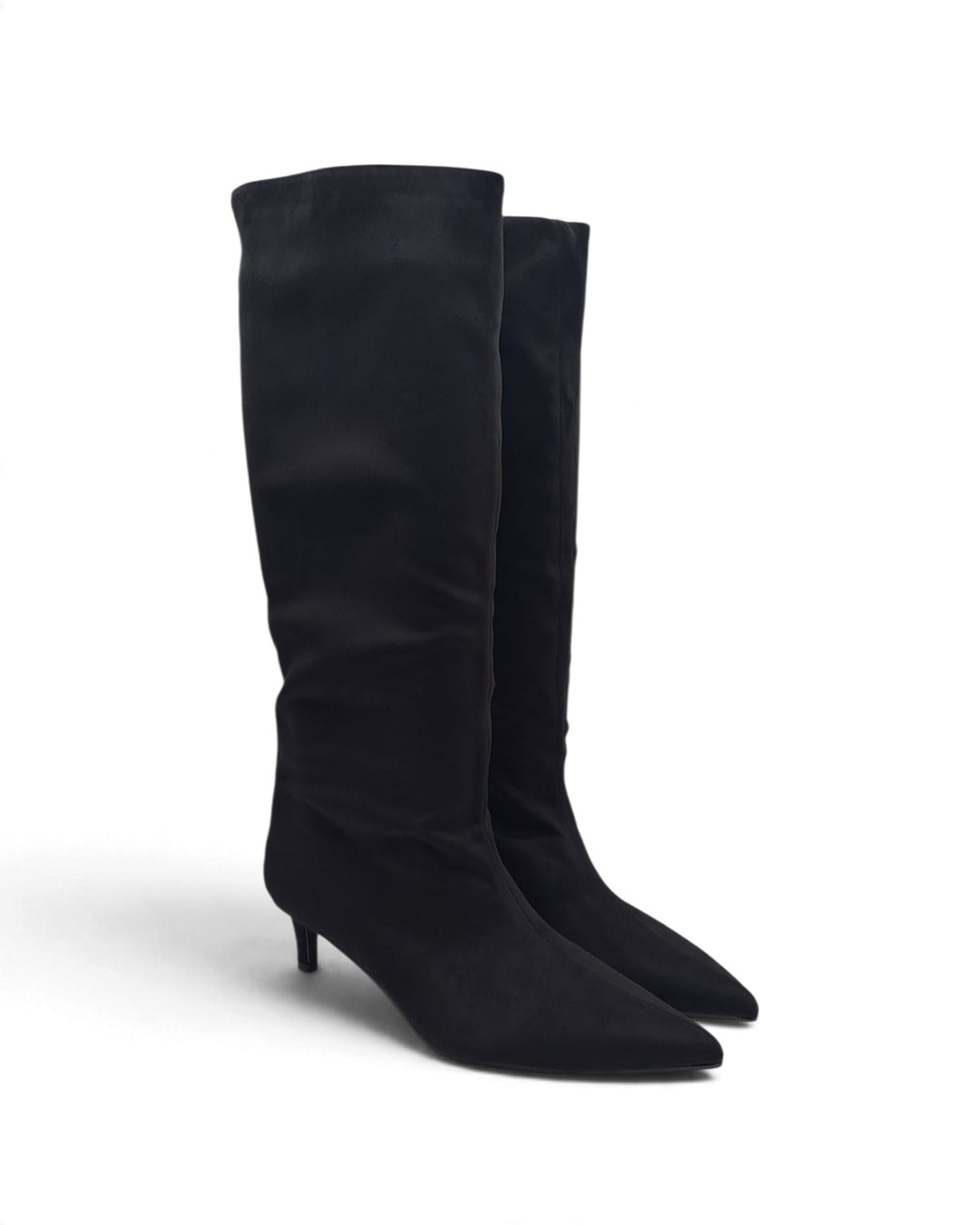 Ilenia Black Suede Ankle Boot