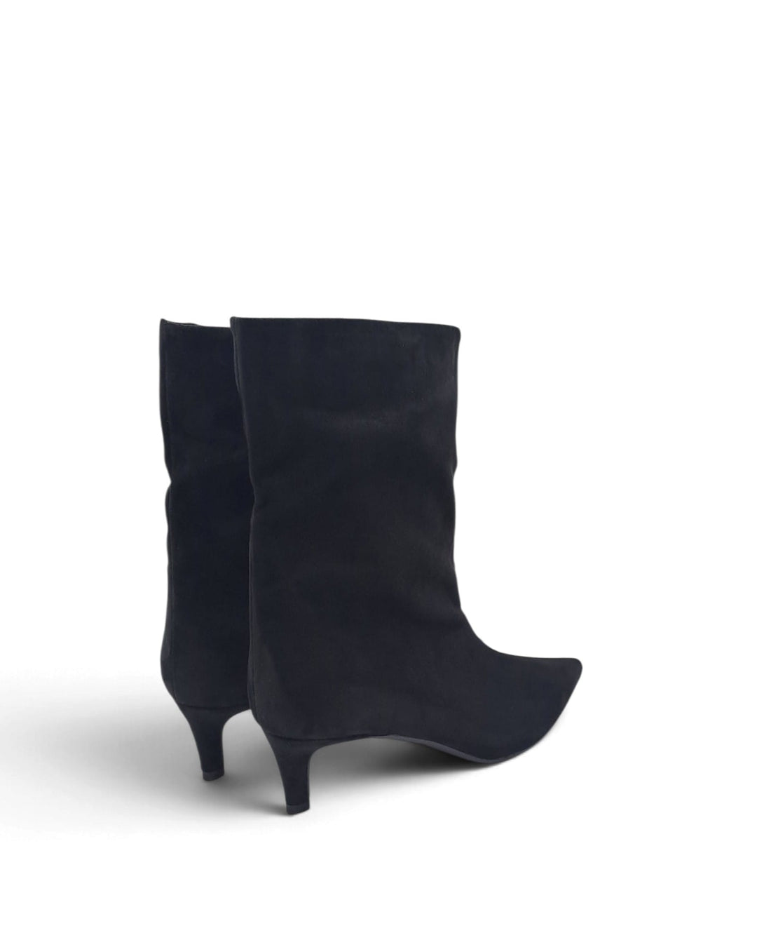 Ilenia Black Suede Ankle Boot