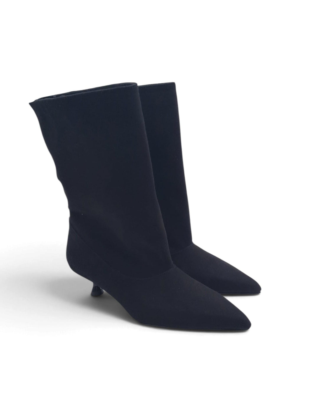 Tronchetto Capri Camoscio  Nero