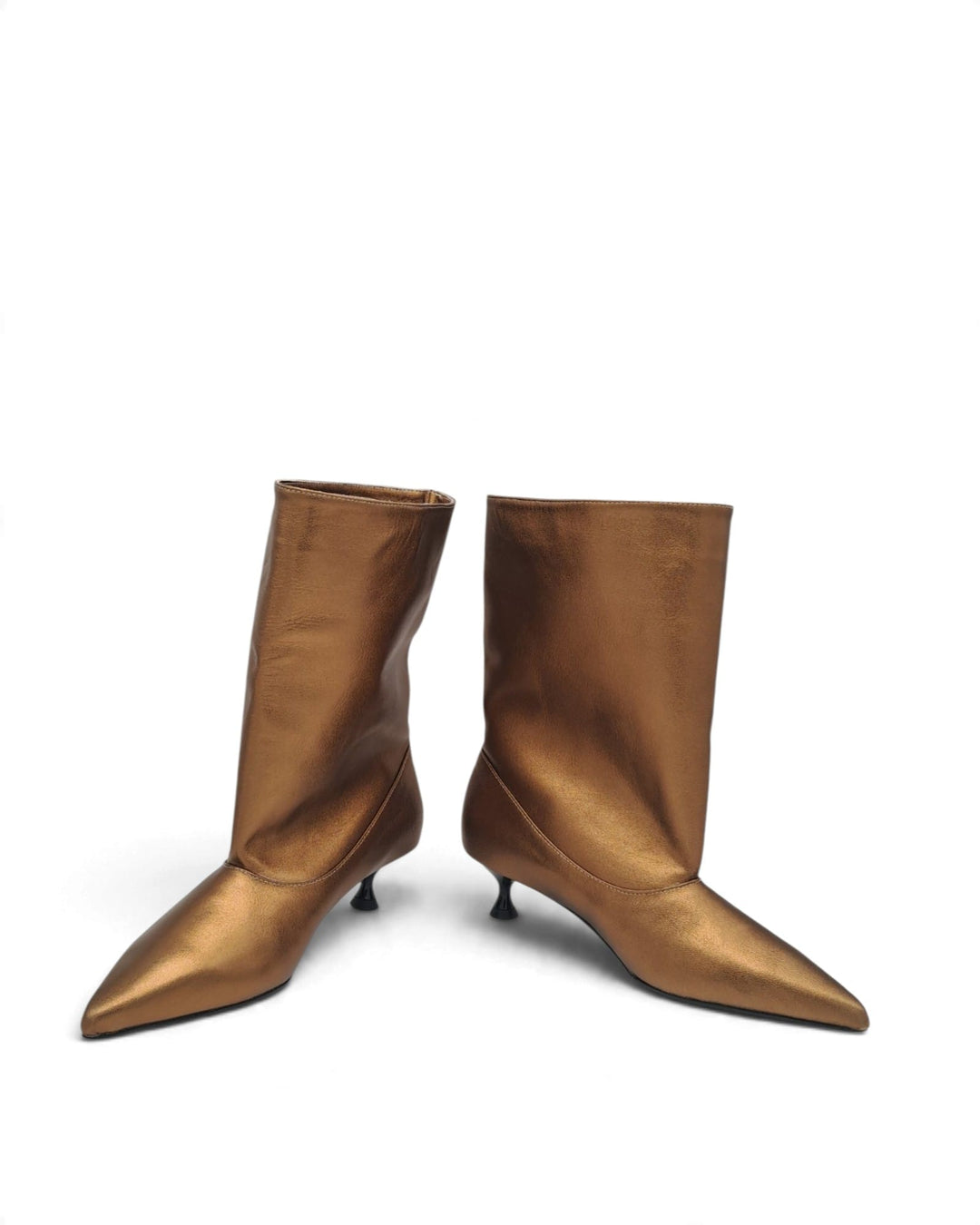 Tronchetto Capri Laminato Bronzo
