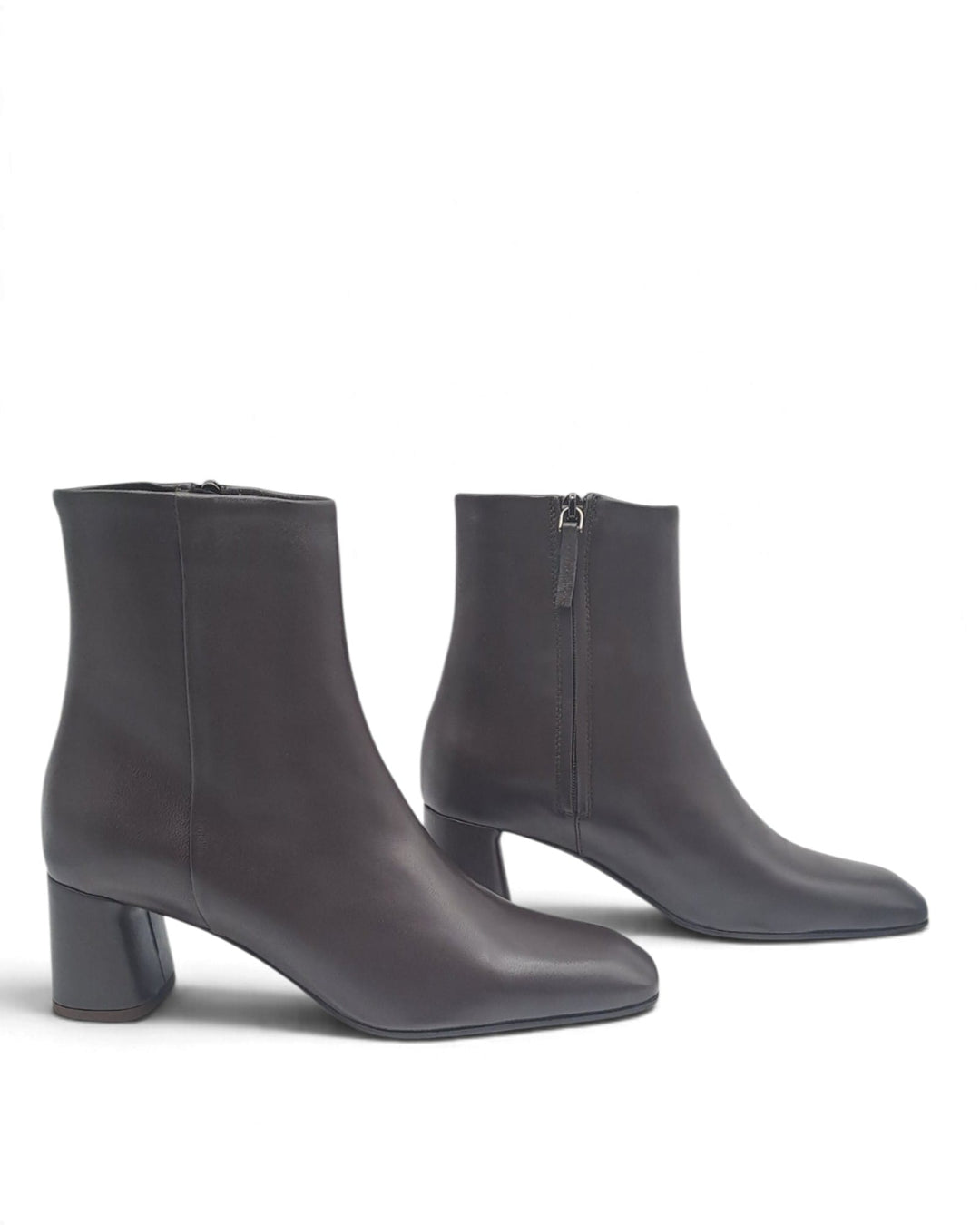 Chiara Nappa Black Ankle Boot