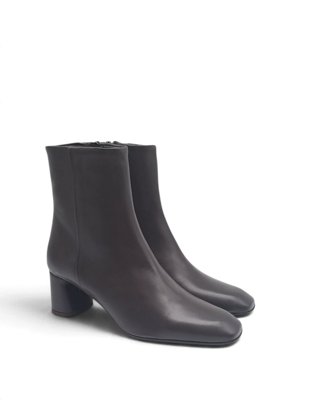 Chiara Nappa Black Ankle Boot