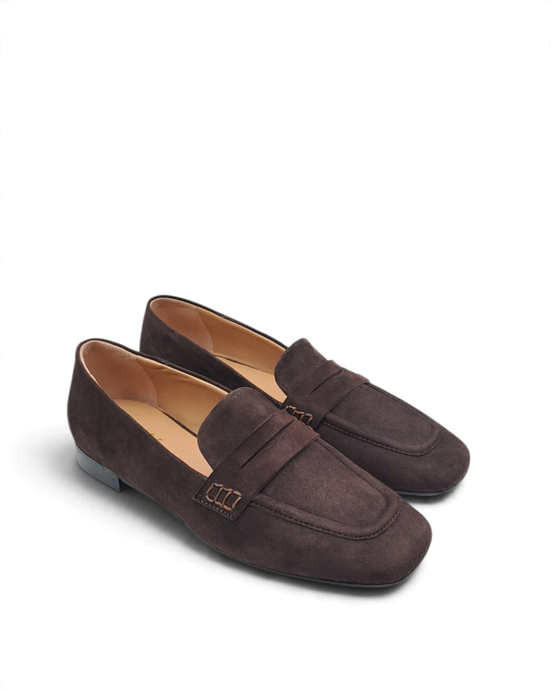 Cira Moccasin Suede Indigo Blue