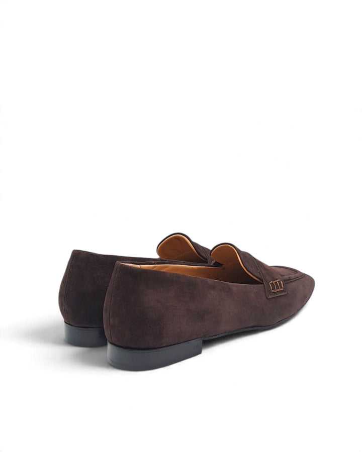 Cira Moccasin Suede Indigo Blue