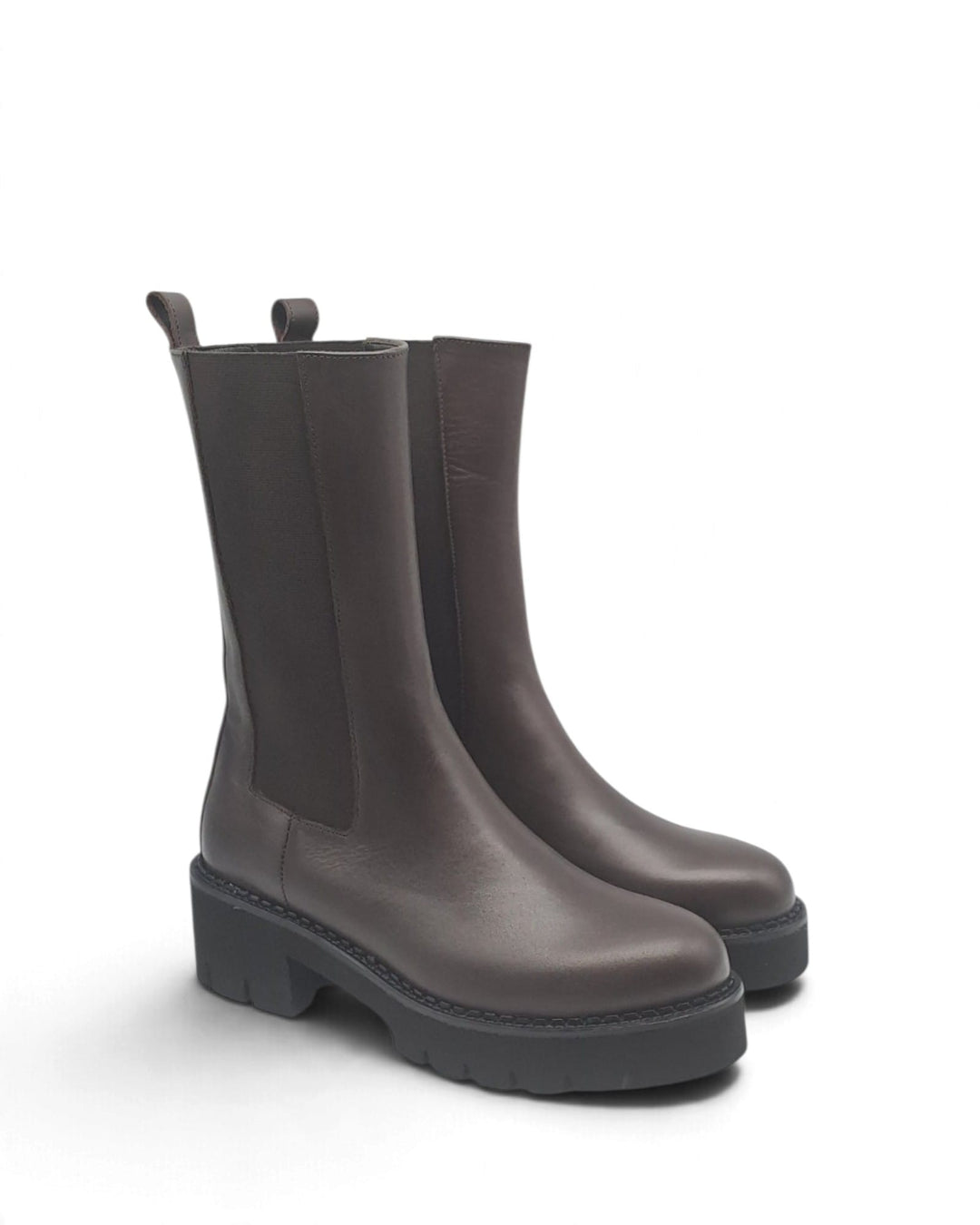 Combat Boots Virginia Pelle Testa di Moro