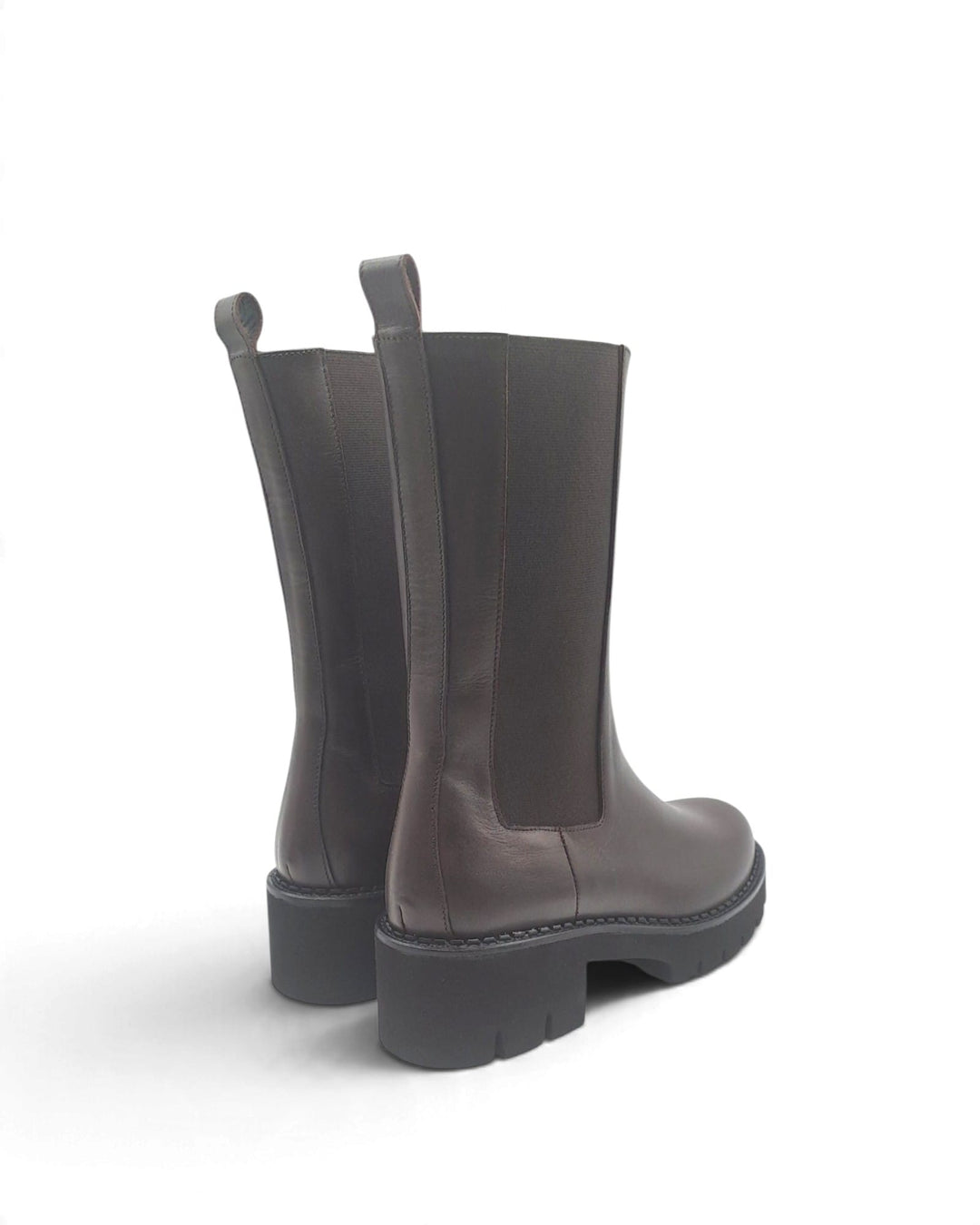 Combat Boots Virginia Pelle Testa di Moro