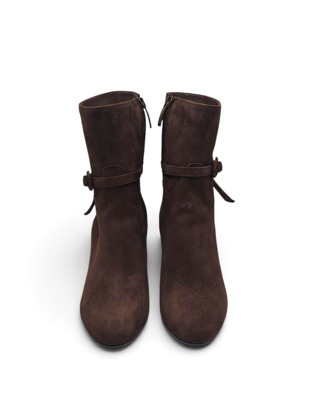 Black Buckle Ankle Boot