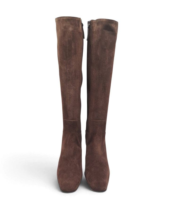 Cigar Suede Boots