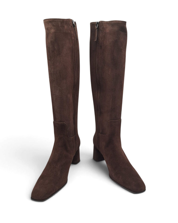 Cigar Suede Boots