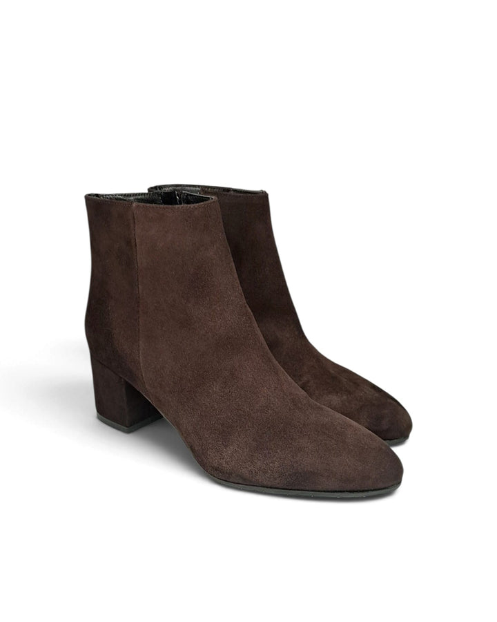 Cosmo Ankle Boot in Blue Suede