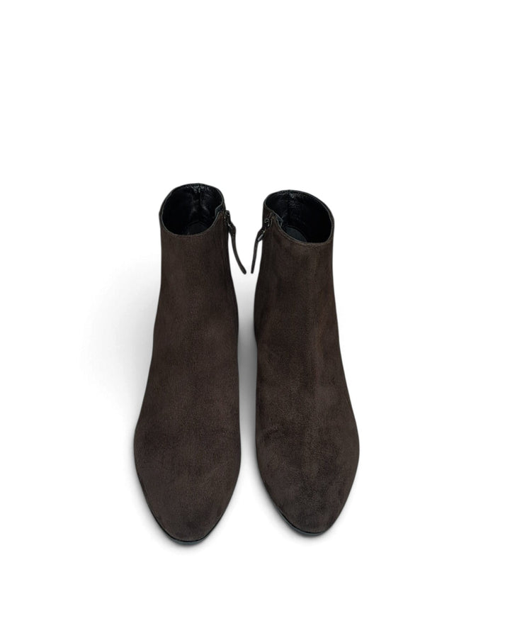 Cosmo Ankle Boot in Blue Suede