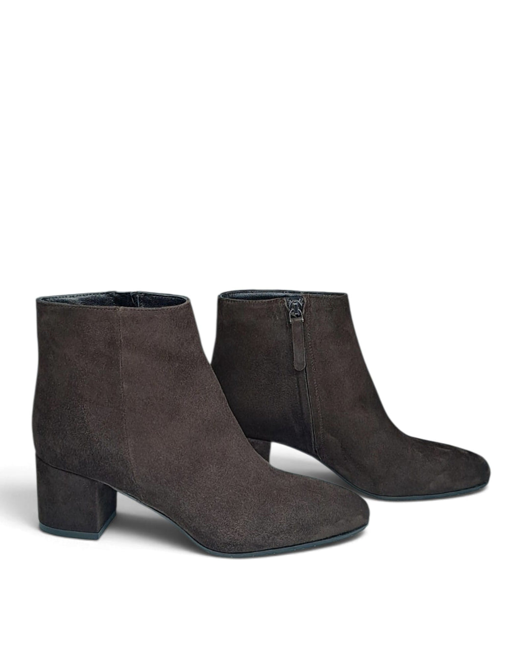 Cosmo Ankle Boot in Blue Suede