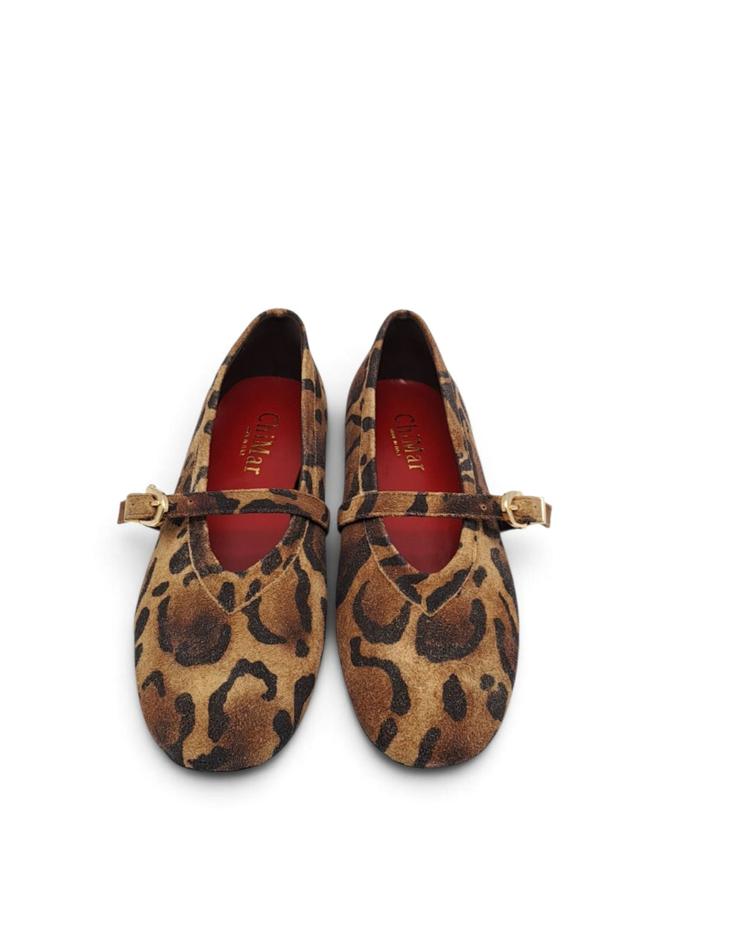 Mary Jane  Love   Camoscio Leopard Chiaro