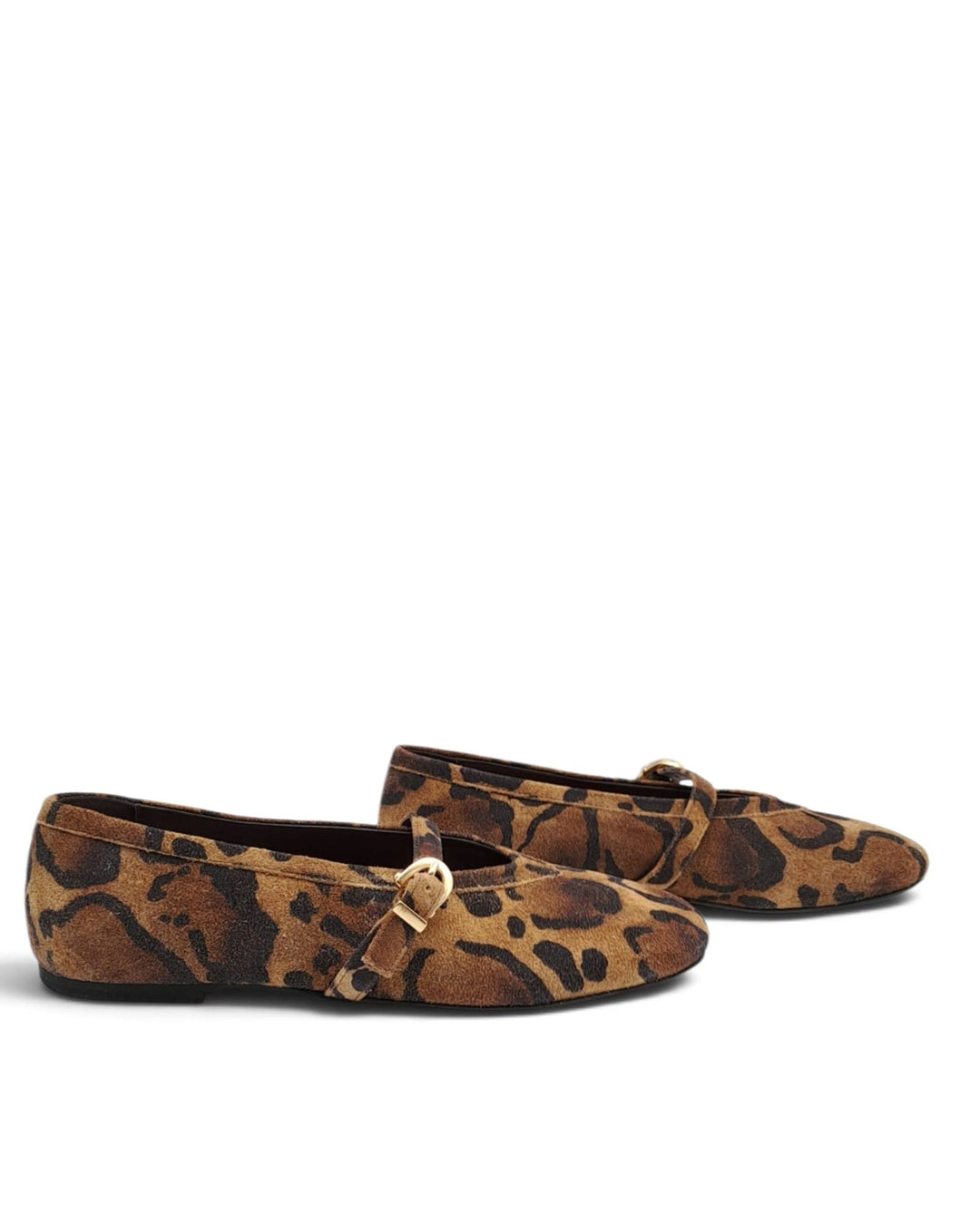 Mary Jane  Love   Camoscio Leopard Chiaro